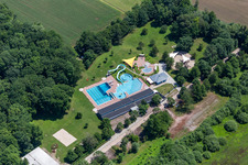 Forest swimming pool Kandel in Kandel in the state Rhineland-Palatinate, Germany