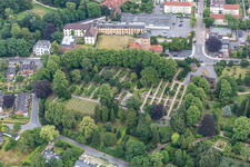 Old Cemetery Flensburg, Christiansenpark, Old Water Tower in the district Duburg in Flensburg in the state Schleswig Holstein, Germany