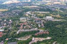 Rotunda Flensburg (University) in the district Bredeberg in Flensburg in the state Schleswig Holstein, Germany