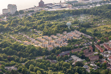 At the water tower in the district Blasberg in Flensburg in the state Schleswig Holstein, Germany