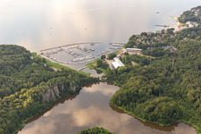 Marina FSC, Flensburg Sailing Club eV, DHH Hanseatic Yacht and Sailing School Glücksburg in the district Sandwig in Glücksburg in the state Schleswig Holstein, Germany