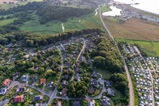 Langballigau campsite in Westerholz in the state Schleswig Holstein, Germany