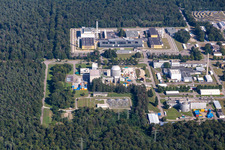 KIT Campus North: MZFR (former multi-purpose research reactor) in the district Leopoldshafen in Eggenstein-Leopoldshafen in the state Baden-Wuerttemberg, Germany