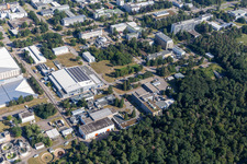 KIT Campus North, Linkenheimer Straße, ZAG Cyclotron, Plant Fire Department in the district Leopoldshafen in Eggenstein-Leopoldshafen in the state Baden-Wuerttemberg, Germany
