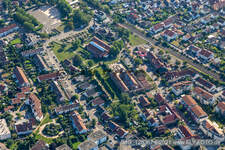 Citizens' Park in Jockgrim in the state Rhineland-Palatinate, Germany