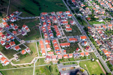 Fröbelstr in the district Wiesental in Waghäusel in the state Baden-Wuerttemberg, Germany