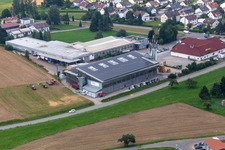 Animal breeding stables of Keller GmbH & Co. KG in Dunningen in the state Baden-Wuerttemberg, Germany