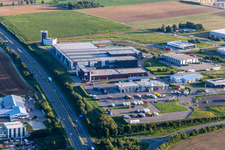 Company grounds and facilities of IG Albring: B.A.H. Personaldienste GmbH, Bucher Stahlhandel GmbH, Schoeler Foerdertechnik AG in Zimmern ob Rottweil in the state Baden-Wuerttemberg, Germany