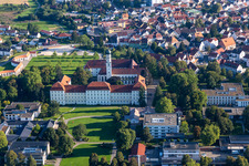 Complex of buildings of the monastery in Bad Schussenried in the state Baden-Wuerttemberg, Germany