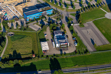 Company grounds and facilities of Schoeler Foerdertechnik AG and Assfalg, Gaspard & Partner Ingenieurgesellschaft mbH in Bad Waldsee in the state Baden-Wuerttemberg, Germany