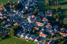 Church building of St. Pankratius Church in the village of in Braunenweiler in the state Baden-Wuerttemberg, Germany