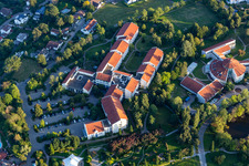 Building of the Spa and Event house with Klinik an der schoenen Moos in Bad Saulgau in the state Baden-Wuerttemberg, Germany