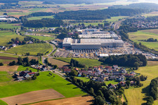 Liebherr mixing technology in the district Kürnbach in Bad Schussenried in the state Baden-Wuerttemberg, Germany