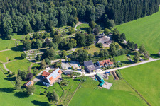 Forest Cemetery, Holiday Apartments Gateway to the Allgäu in the district Küchel in Vogt in the state Baden-Wuerttemberg, Germany