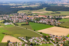 District Reute in Bad Waldsee in the state Baden-Wuerttemberg, Germany