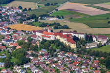 Building complex of the Franciscan monastery of Reute in the district Reute in Bad Waldsee in the state Baden-Wuerttemberg, Germany