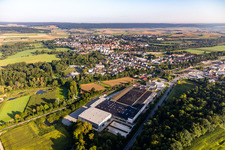 Building and production halls on the premises of Silit-Werke GmbH & Co. KG in Riedlingen in the state Baden-Wuerttemberg, Germany