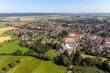 Riedlingen in the state Baden-Wuerttemberg, Germany out of the air