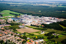 Oblique view of De Voort in the state Limburg, Netherlands