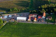 Steinfeld in the state Rhineland-Palatinate, Germany seen from above