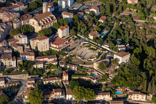 Historical attraction of the ensemble of the amphitheater of Kultur-Zentrums in Fayence in Provence-Alpes-Cote d'Azur, France