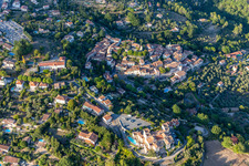Aerial photograpy of Tourrettes in the state Var, France