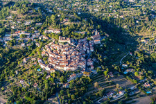 Callian in the state Var, France from above