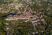 Aerial photograpy of Montauroux in the state Var, France