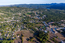 Montauroux in the state Var, France out of the air