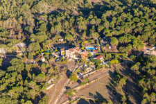 Montauroux in the state Var, France seen from above