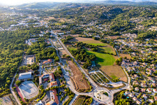 Drone image of Montauroux in the state Var, France