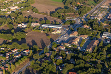 Montauroux in the state Var, France viewn from the air