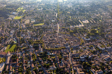 City center in Saint-Rémy-de-Provence in the state Bouches du Rhone, France