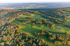 Aerial photograpy of Montfaucon in the state Doubles, France