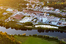Aerial view of Gemdoubs Stationery in Novillars in the state Doubles, France