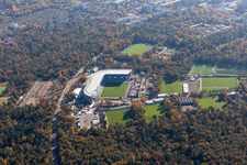 District Innenstadt-Ost in Karlsruhe in the state Baden-Wuerttemberg, Germany