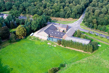 De Hamert in the state Limburg, Netherlands from the drone perspective