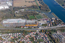 Maximilian Center in the district Maximiliansau in Wörth am Rhein in the state Rhineland-Palatinate, Germany