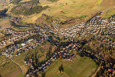 Dor view from the northwest in the district Winzeln in Fluorn-Winzeln in the state Baden-Wuerttemberg, Germany