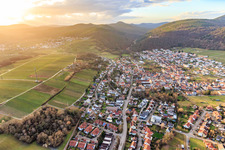 Bahnhofstr in Klingenmünster in the state Rhineland-Palatinate, Germany