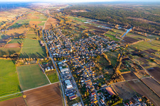 Drone image of Steinfeld in the state Rhineland-Palatinate, Germany