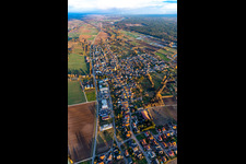Steinfeld in the state Rhineland-Palatinate, Germany from the drone perspective