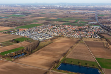 District Schauernheim in Dannstadt-Schauernheim in the state Rhineland-Palatinate, Germany