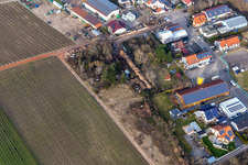 In der Nauroth Industrial Estate. Car Tire Discount Lid in Ellerstadt in the state Rhineland-Palatinate, Germany