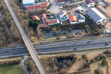 Industrial estate In der Nauroth, Gerd Ditzmann in Ellerstadt in the state Rhineland-Palatinate, Germany