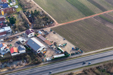 In der Nauroth industrial estate, GOWA industrial sound insulation in Ellerstadt in the state Rhineland-Palatinate, Germany out of the air