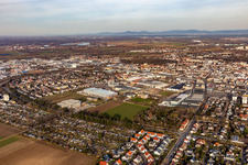 North in Frankenthal in the state Rhineland-Palatinate, Germany