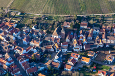 Ranschbach in the state Rhineland-Palatinate, Germany out of the air