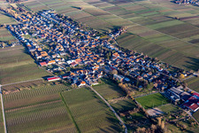 Roschbach in the state Rhineland-Palatinate, Germany from above