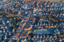 Drone recording of Kuhardt in the state Rhineland-Palatinate, Germany